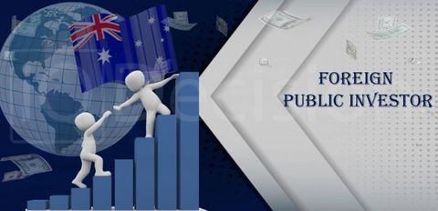 What does it mean to be a foreign public investor in Australia?